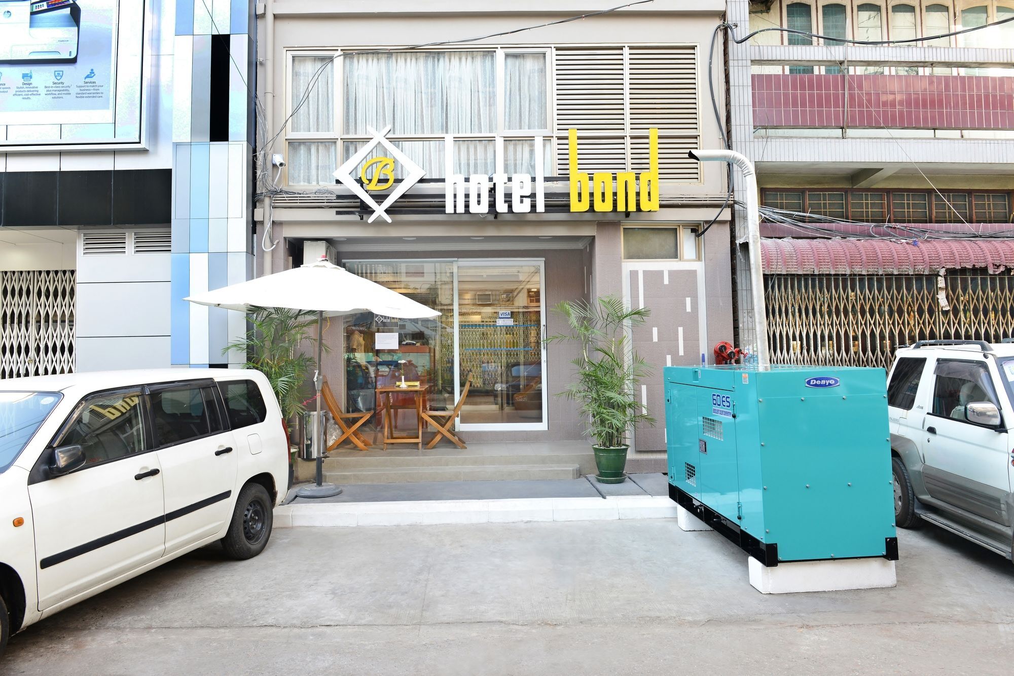 Hotel Bond Rangun Kültér fotó